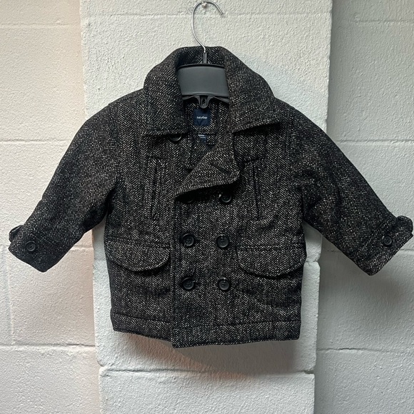 GAP Other - Baby Gap Kids Double-Breasted Gray Jacket